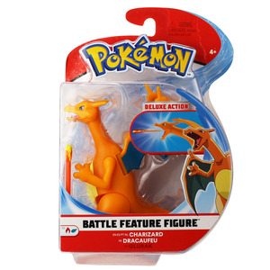 Jazwares Pokémon Battle Feature Figur Glurak