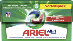 Ariel All-in-1 Pods Universalwaschmittel Vorteilspack 38 WL