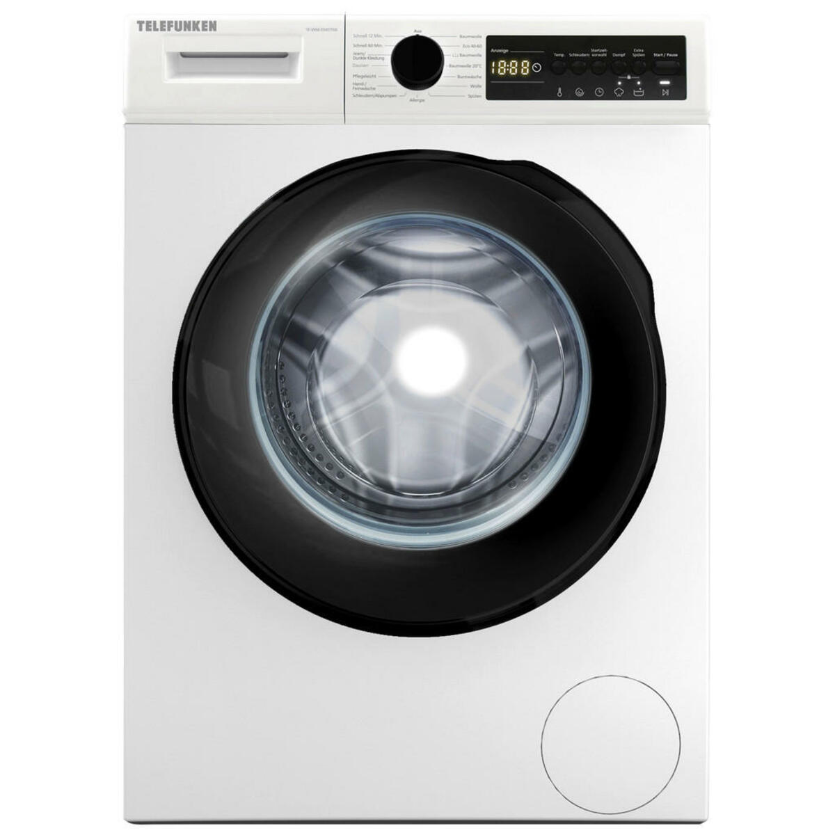 Bild 1 von Telefunken Waschvollautomat TF-WM-5541T9A weiß B/H/T: ca. 60x85x56 cm ca. 8 kg