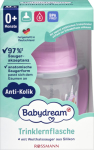 Babydream Weithals-Trinklernflasche Einhorn 150 ml