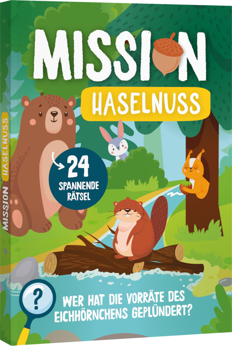 Bild 1 von IDEENWELT Rätselbuch Mission Haselnuss