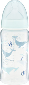Babydream Klassische Weithalsflasche Wale 300 ml