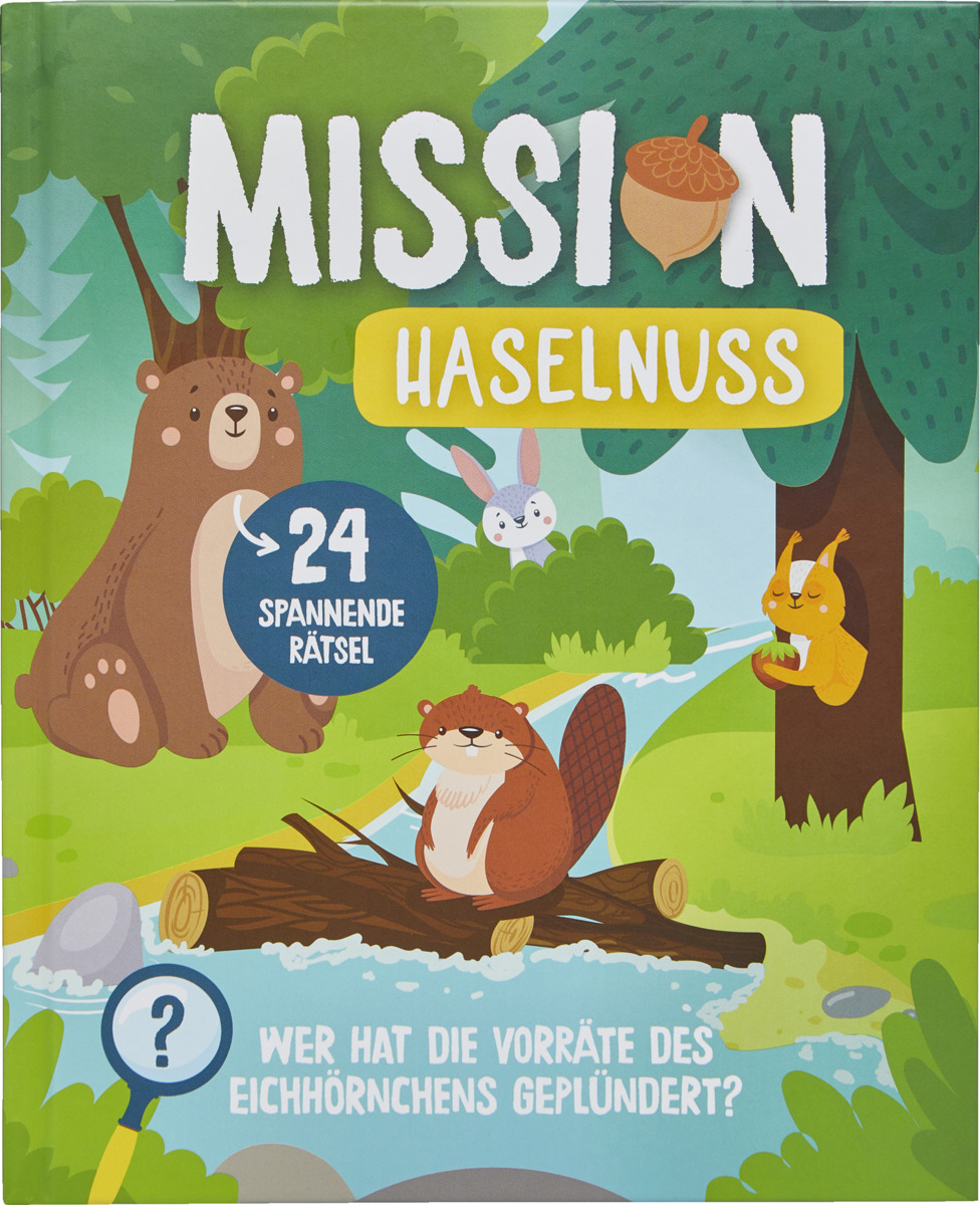 Bild 2 von IDEENWELT Rätselbuch Mission Haselnuss