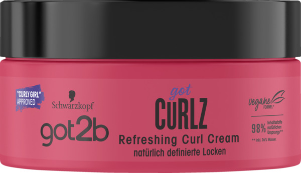 Bild 1 von Schwarzkopf got2b Refreshing Curl Cream got2b Curlz!