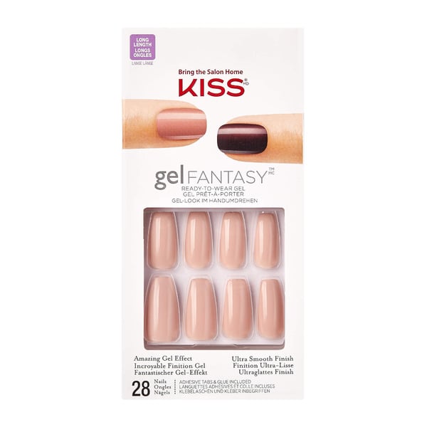 Bild 1 von KISS Gel Fantasy selbstklebende Fingernägel Ab Fab
