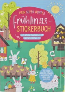 IDEENWELT Mein super-buntes Frühlingsstickerbuch