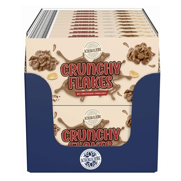 Bild 1 von Schokoliebe Crunchy Flakes 250 g, 18er Pack