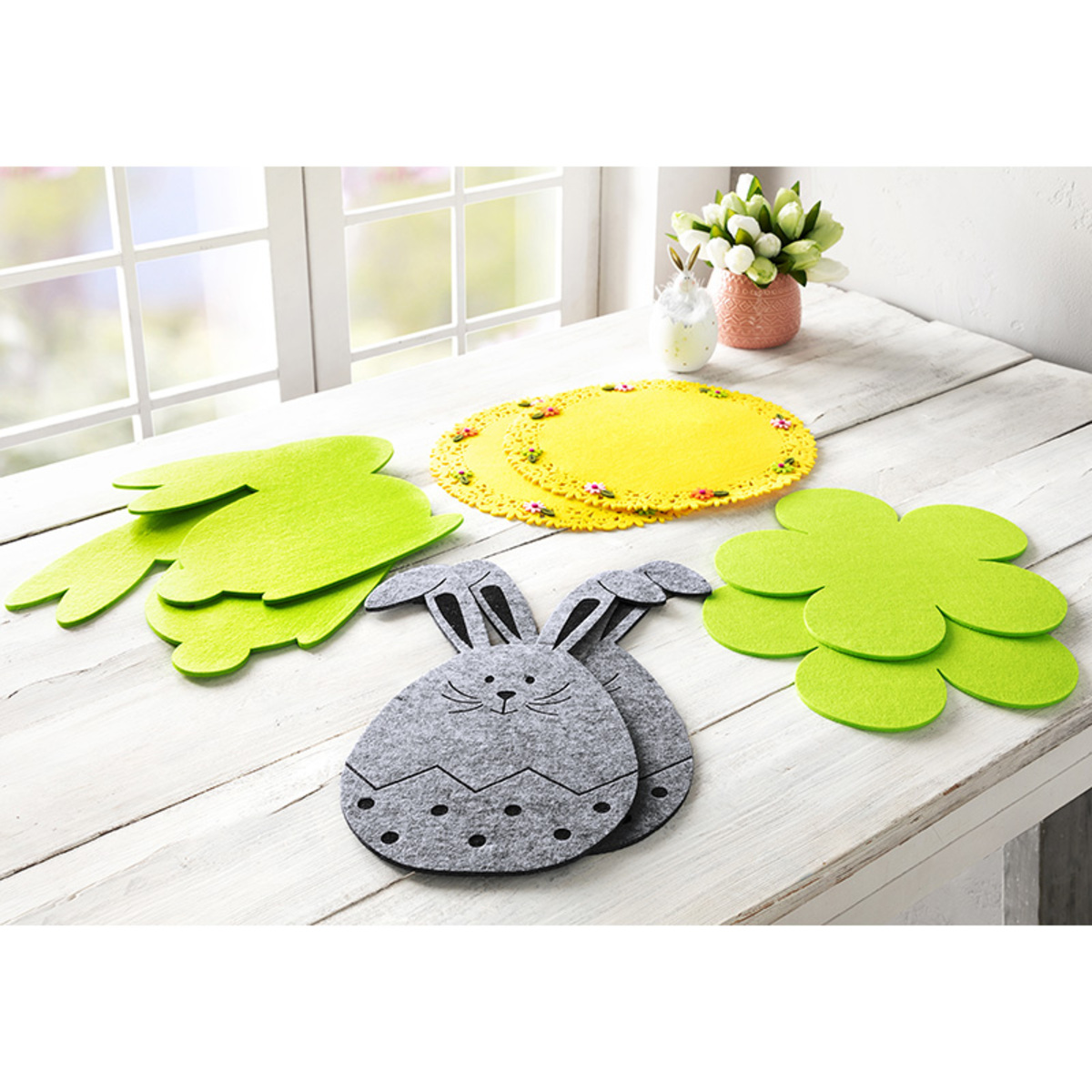 Bild 1 von Bella Casa Filz-Untersetzer 2er-Set