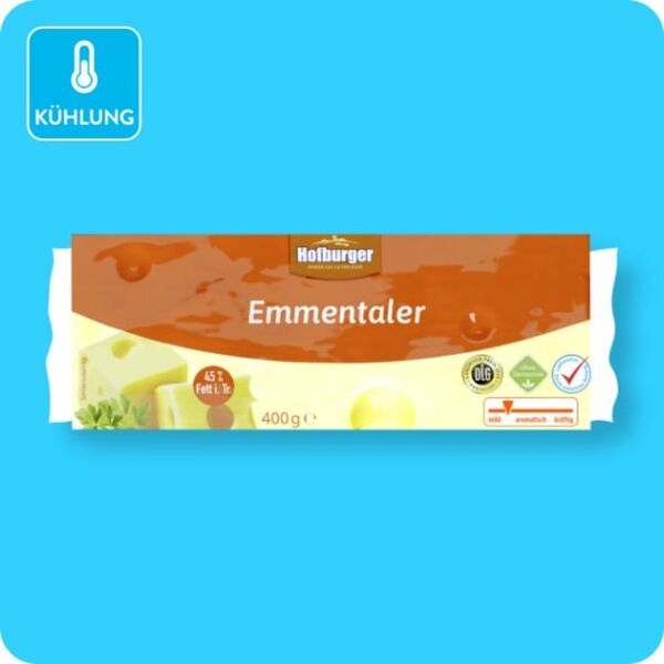 Bild 1 von Emmentaler Käse am Stück