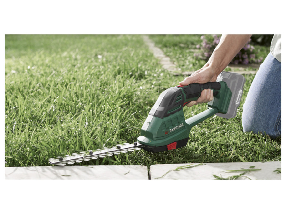 PARKSIDE® 20V AkkuGras und Strauchschere »PAGS 20Li A1«, ohne Akku