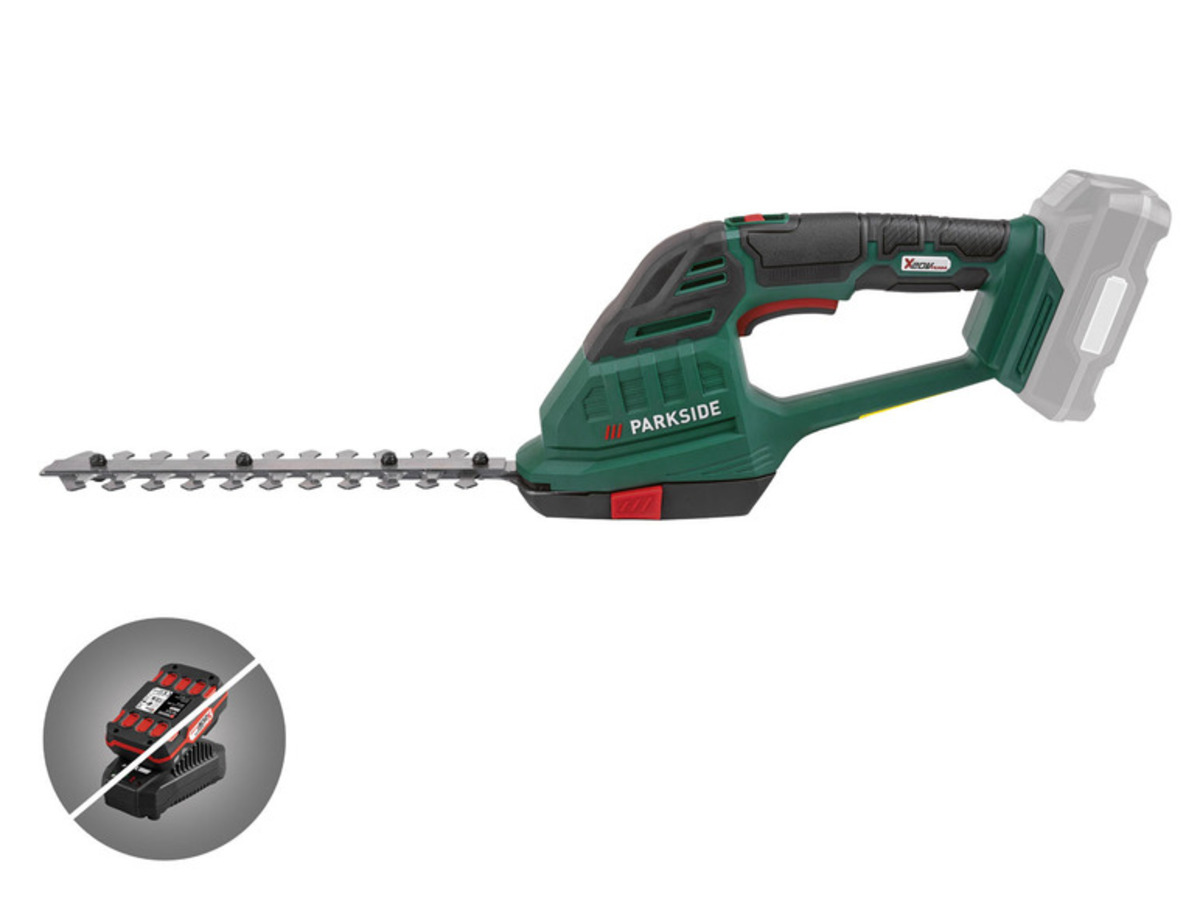 PARKSIDE® 20V AkkuGras und Strauchschere »PAGS 20Li A1«, ohne Akku