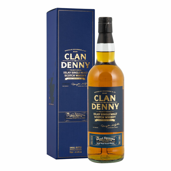 Bild 1 von Clan Denny Islay Single Malt Scotch Whisky 40,0 % vol 0,7 Liter