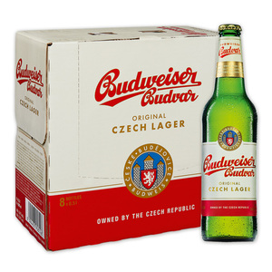 Budweiser Budvar Original Czech Lager Bier