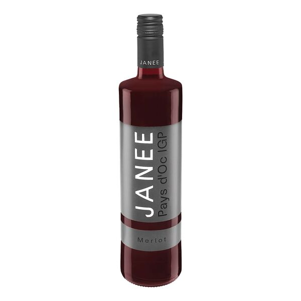 Bild 1 von Janee rouge Merlot IGP 13,0 % vol 0,75 Liter - Inhalt: 6 Flaschen