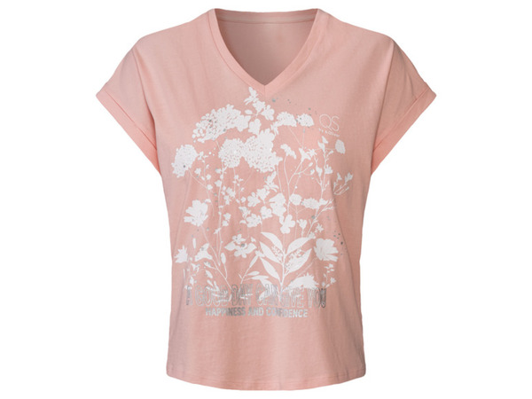 Bild 4 von QS by s.Oliver Damen T-Shirts aus reiner Baumwolle