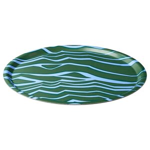BASTUA  Tablett, blau/grün