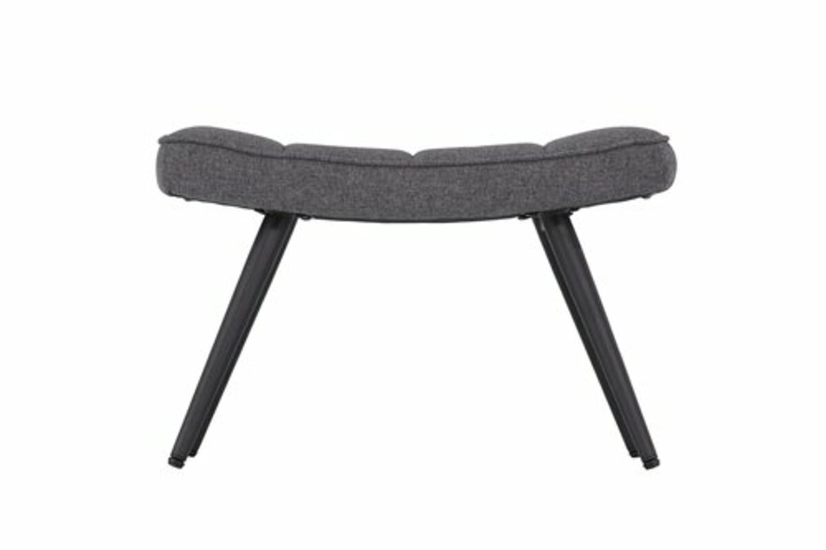 Bild 4 von Fußhocker ULDUM schwarz/grau