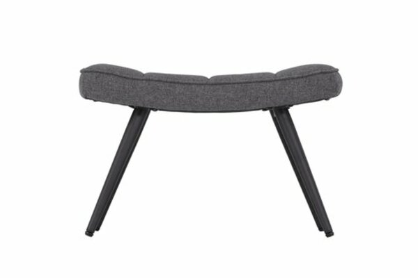 Bild 4 von Fußhocker ULDUM schwarz/grau