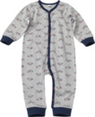 Bild 1 von PUSBLU Kinder Schlafanzug, Gr. 98/104, mit Bio-Baumwolle, grau