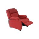 Bild 1 von Fernsehsessel Relaxsessel Liege Sessel Glasgow, Kunstleder rot