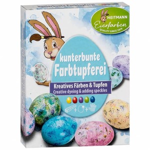 Eierfarben - Kunterbunte Farbtupferei