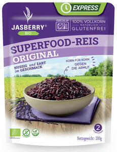 Jasberry Bio Express Superfood-Reis Original 200G
