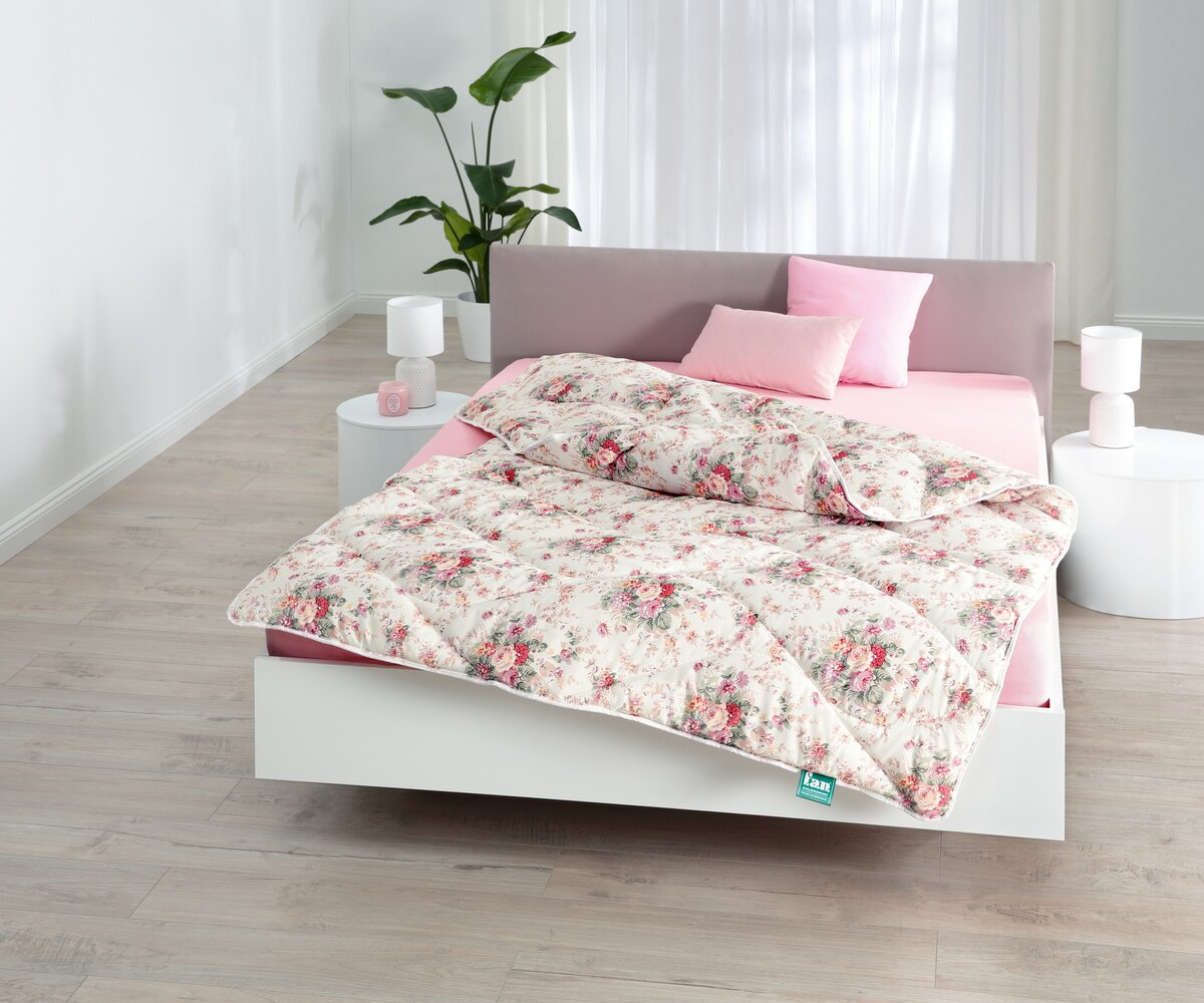 Bild 1 von Steppbett sortiert - versch. Ausführungen-rosa