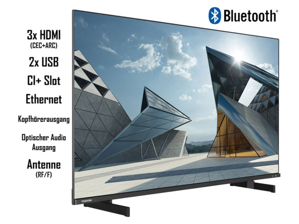 Bild 3 von TOSHIBA QLED Fernseher Smart TV 4K UHD inkl. 6 Monate HD+