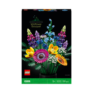LEGO Icons 10313 Wildblumenstrauß Bausatz, Mehrfarbig