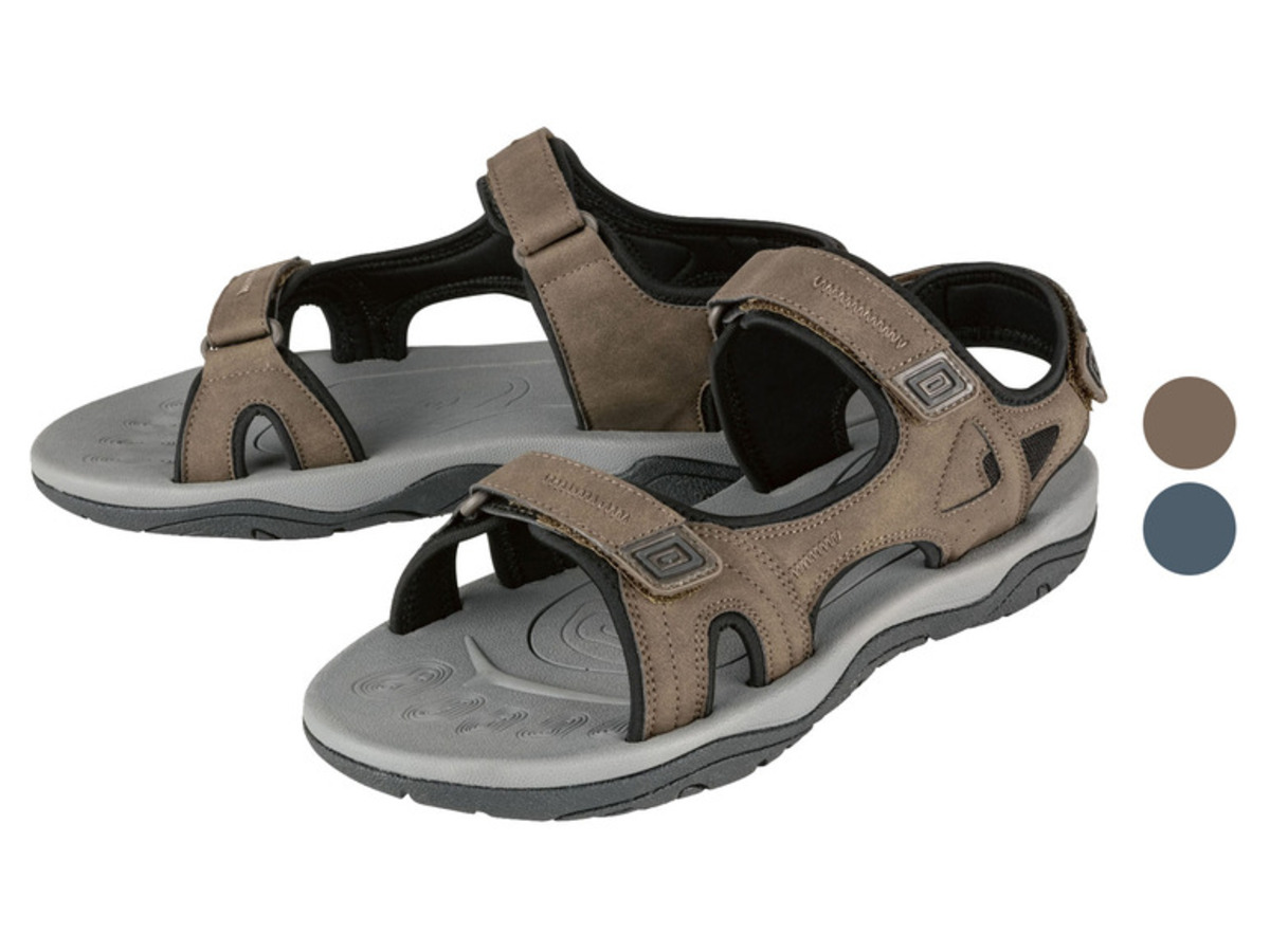 Bild 1 von CRIVIT Herren Trekkingsandalen mit verstellbaren Klettverschlüssen