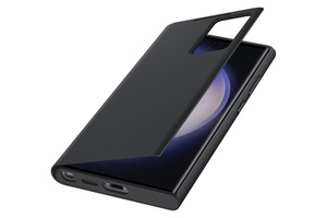SAMSUNG Smart View Wallet Case, Bookcover, Samsung, Galaxy S23 Ultra, Black
