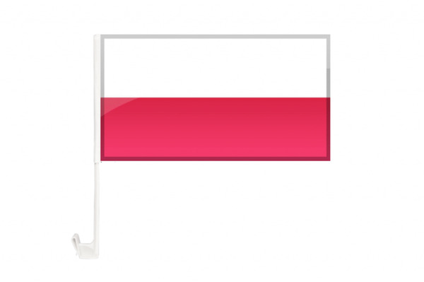 Bild 1 von Autoflagge Polen 30 x 40 cm