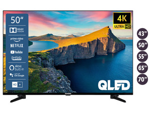 TELEFUNKEN »QU43-65K800«, »QU70L800« QLED Fernseher Smart TV 4K UHD mit Dolby Vision HDR