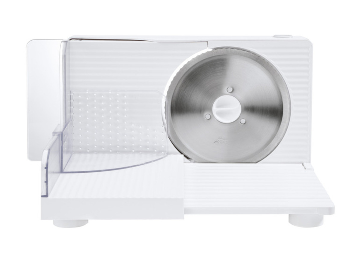 Bild 2 von SILVERCREST® Silvercrest Elektrischer Allesschneider »SAS 100 A1«, mit abnehmbarem Wellenschliffmesser