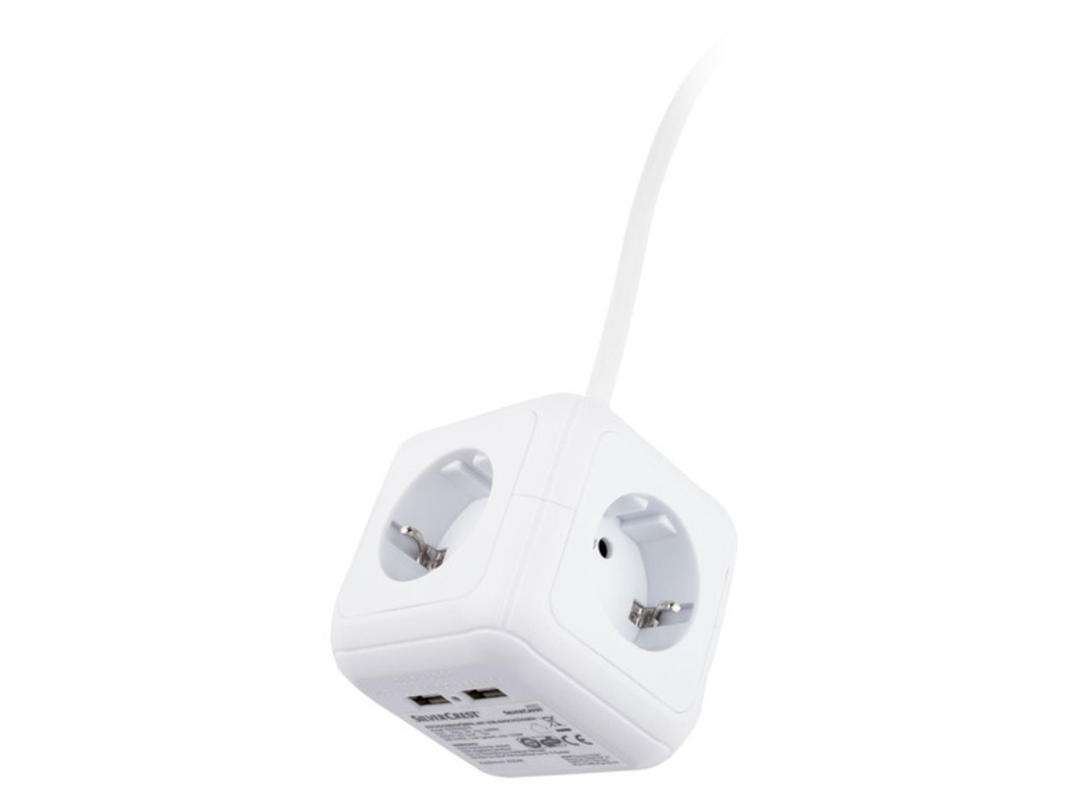 Bild 2 von SILVERCREST® Steckdosenwürfel mit USB-Ports (Achtung LV:OSDE)