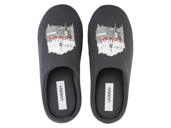 Bild 3 von LIVERGY® Herren Hausschuhe mit Innenfutter aus Textil