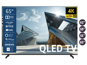 TOSHIBA QLED Fernseher Smart TV 4K UHD inkl. 6 Monate HD+