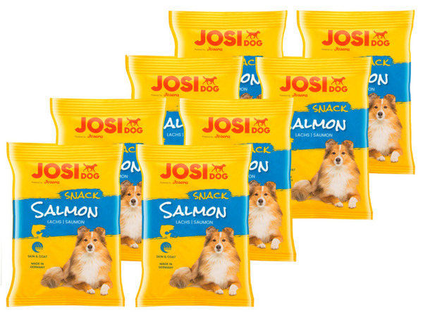 Bild 1 von JosiDog Hundesnack Salmon, 8 x 90 g