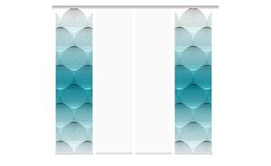 Schiebevorhang blau Maße (cm): B: 60 H: 245 Gardinen & Sichtschutz