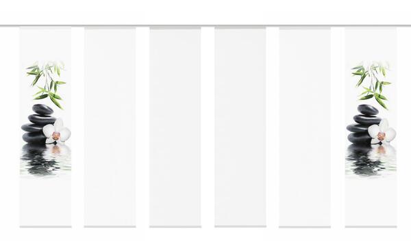 Bild 1 von Schiebevorhang weiß Maße (cm): B: 60 H: 245 Gardinen & Sichtschutz