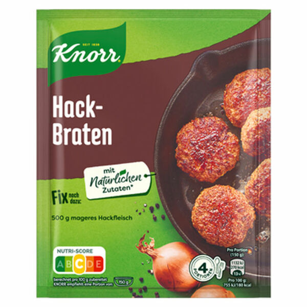 Bild 1 von Knorr 3 x Fix Hackbraten