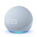 Bild 1 von AMAZON Echo Dot (5. Gen, 2022) mit Uhr, Alexa Smart Speaker, Graublau