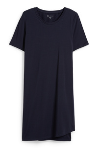 C&A Umstands-T-Shirt-Kleid, Blau, Größe: S