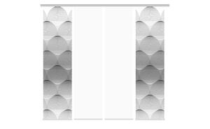 Schiebevorhang grau Maße (cm): B: 60 H: 245 Gardinen & Sichtschutz