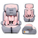 Bild 1 von Blij`r Ivo pink/grey Autositz Kindersitz Gruppe I-III 9-36kg mit Seitenaufprallschutz