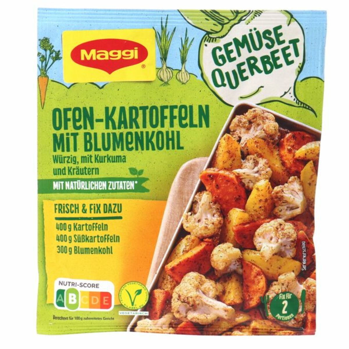 Bild 1 von Maggi 4 x Fix Ofenkartoffel mit Blumenkohl