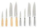 Bild 1 von ERNESTO® Messer mit Bambus-/ Edelstahl-Griff