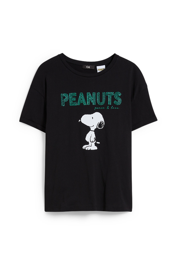 Bild 1 von C&A T-Shirt-Peanuts, Schwarz, Größe: XS
