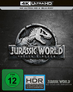 Jurassic World Steelbook 4K Ultra HD Blu-ray +