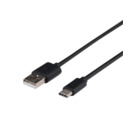 Bild 1 von ISY IZB-543 3er Pack (2 m, 1 0.6 m) USB-C, Ladekabel, Schwarz